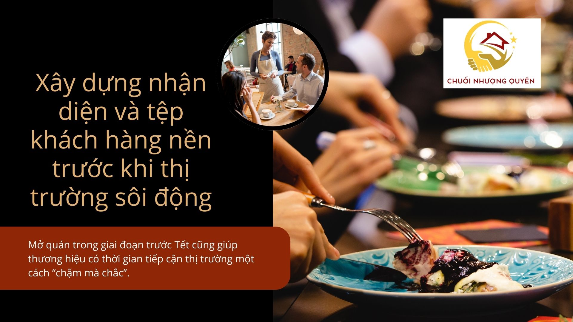 Xây dựng nhận diện và tệp khách hàng nền trước khi thị trường sôi động