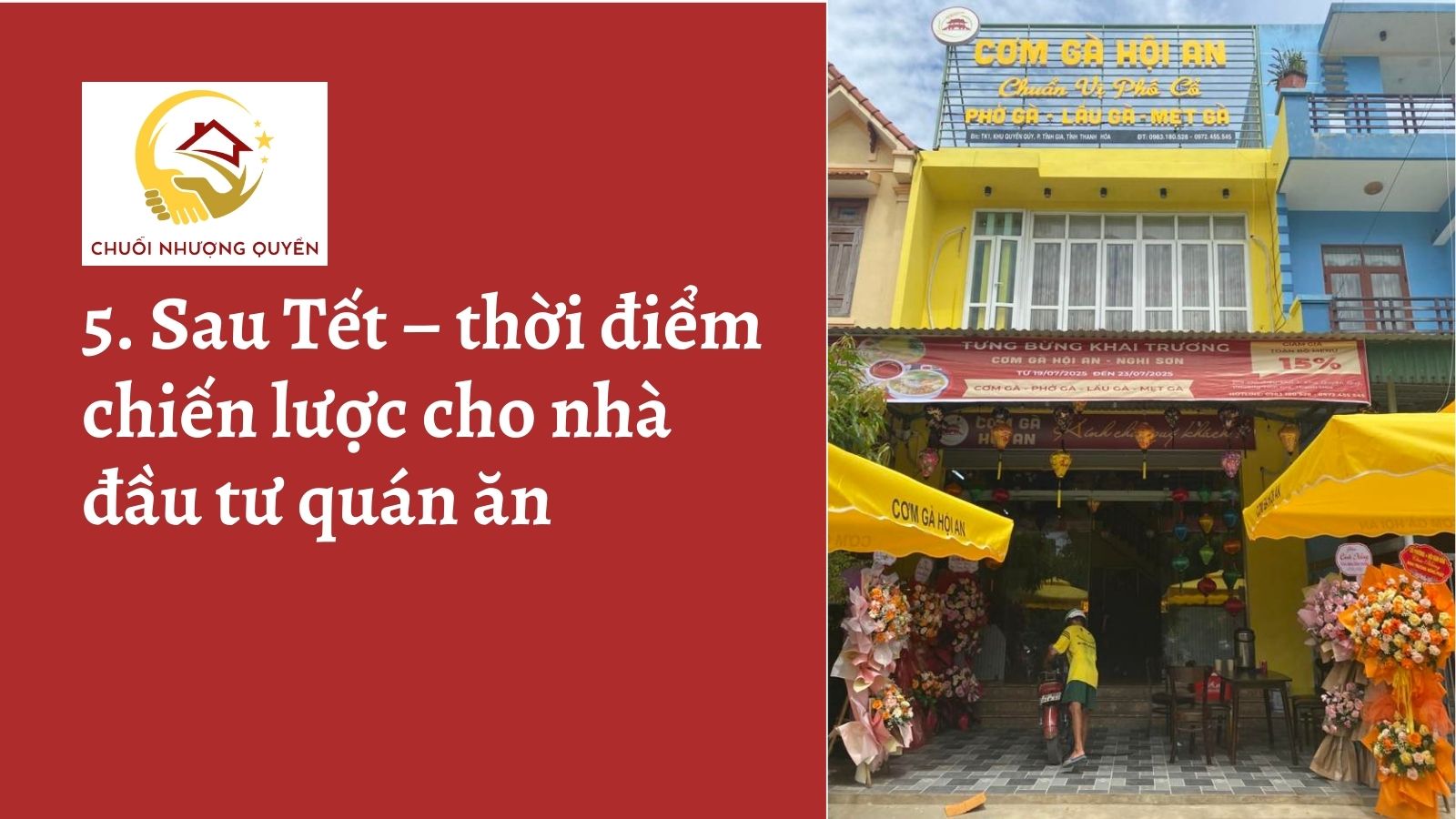 5. Sau Tết – thời điểm chiến lược cho nhà đầu tư quán ăn