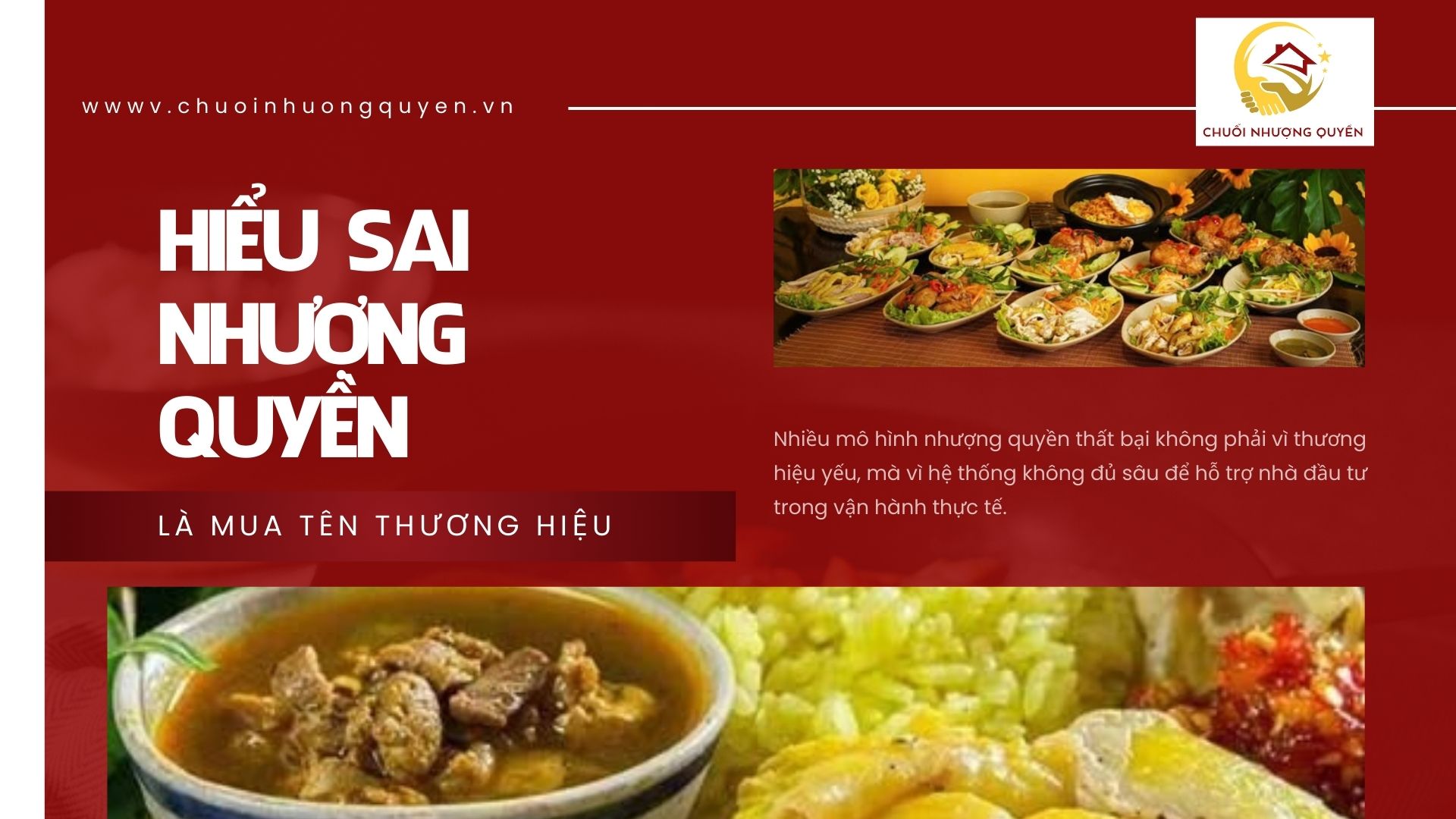 1. Hiểu sai nhượng quyền là mua tên thương hiệu