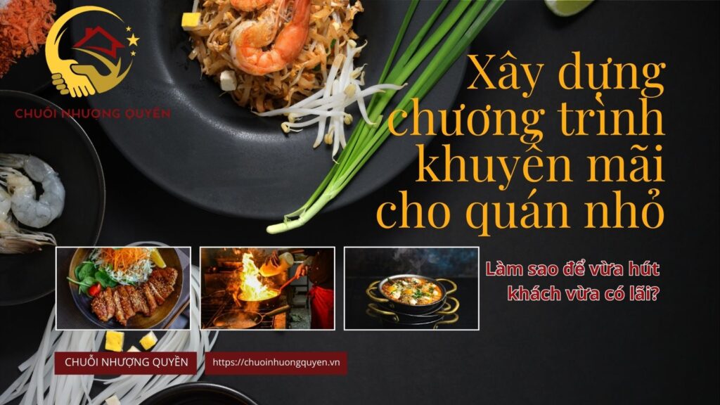 chương trình khuyến mãi cho quán ăn