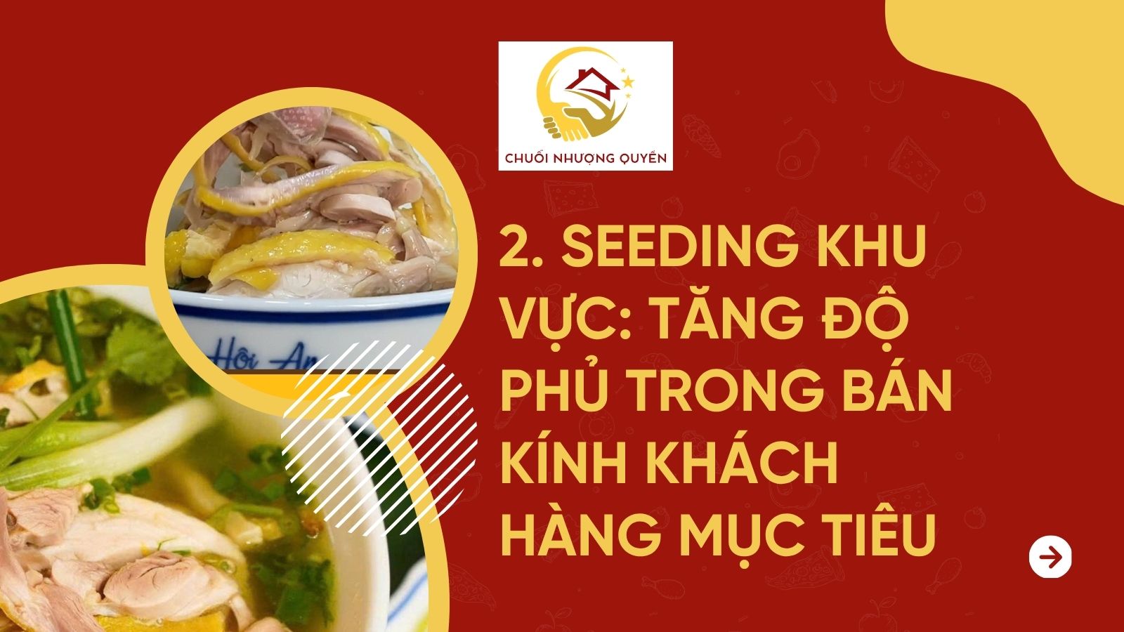 2. Seeding khu vực: Tăng độ phủ trong bán kính khách hàng mục tiêu