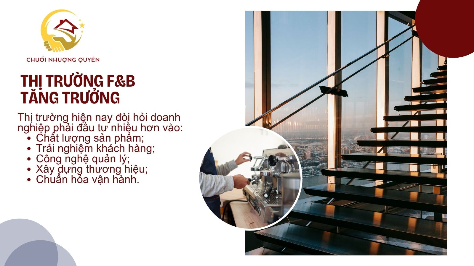 1. Thị trường F&B tăng trưởng