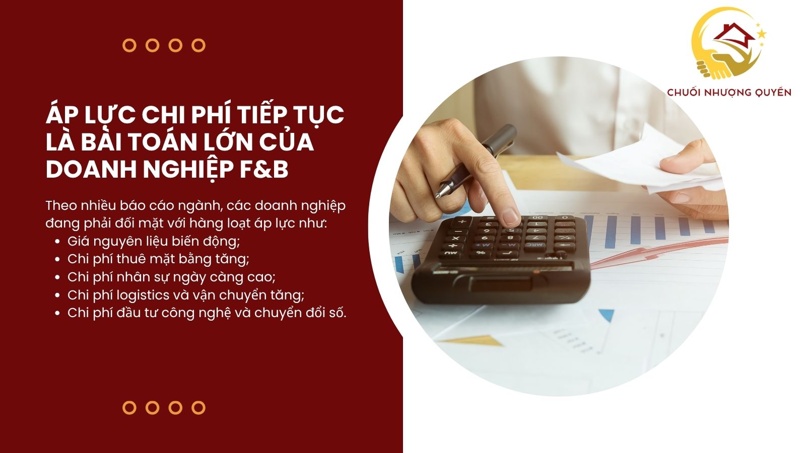 2. Áp lực chi phí tiếp tục là bài toán lớn của doanh nghiệp F&B