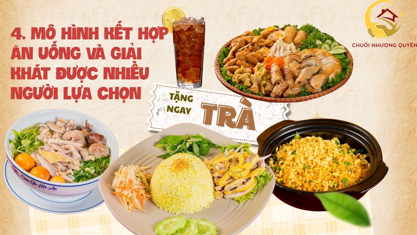 4. Mô hình kết hợp ăn uống và giải khát được nhiều người lựa chọn