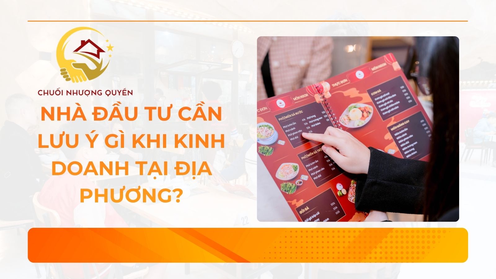 6. Nhà đầu tư cần lưu ý gì khi kinh doanh tại địa phương?